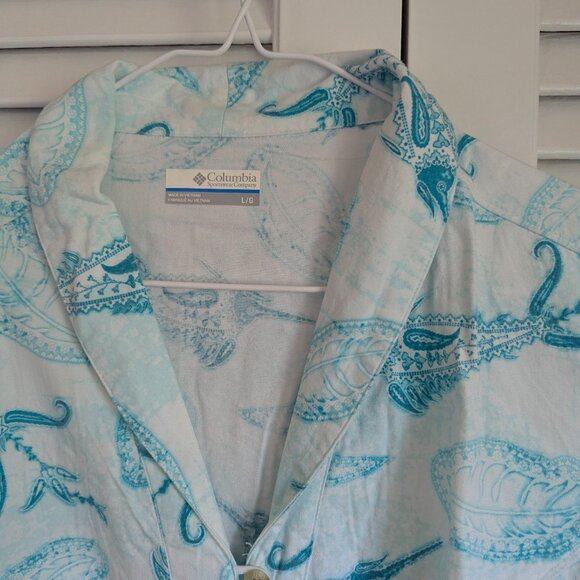 Blouse Colombia Large PFG Turquoise green - Picture 2 of 4